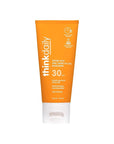 Thinkdaily Tinted Sunscreen for Face, SPF 30, 24.25% Zinc Oxide, 2 Oz, Safe, Natural, Water Resistant Reef Safe Sunscreen, All Skin Tones, Broad Spectrum UVA/UVB Sun Screen for Sun Protection