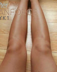 NYK1 Tan Force Sunless Self Tanning Mousse with MegaMitt Tanning Mitt - Salon Quality Streak Free Self Bake Tan Foam Tanning Oil Self Tanner - Natural Look Dry Golden Bronzer Cream - 250ml