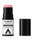Almay Lip and Cheek Tint, Color & Care Tint Stick, Multi-Use Moisturizing Blush and Lip Color, Dewy Finish, 100 Natural Flush, 0.25 oz