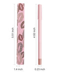 12 Colors lip liner pencils, Modern Classic Lip Liner, Lip Liner Pigmented Vegan Matte, Lasting Finish Lip Liner, Luxurious Creamy Long Lasting Lip Liner, Prevents Feathering and Fading, (12)