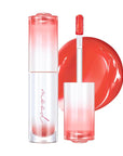 Peripera Ink Mood Glowy Tint, Korean Lip Tint, Naturally Moisturizing, Lightweight, Glow-Boosting, Long-Lasting, Comfortable, Non-Sticky, Mask Friendly, No White Film, K Beauty (024 CORAL PRIDE)
