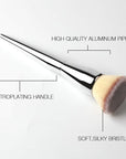 Flat Top Foundation Brush,Daubigny Large Powder Brush Premium Durable Kabuki Makeup Brush Perfect For Blending Liquid,Cream and Flawless Powder,Buffing, Blending,Concealer