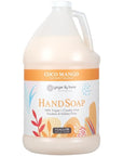 Ginger Lily Farms Botanicals All-Purpose Liquid Hand Soap Refill, Coco Mango, 100% Vegan & Cruelty-Free, Coconut Mango Scent, 1 Gallon (Pack of 4)