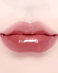 DINTO Blur-Glowy Lip Tint - Glossy Finish, Hydrating, Long Lasting, Lightweight Texture, Non-Sticky, Vegan & Cruelty-Free, K beauty (204 Modestia, 0.11 fl.oz) (30 colors)