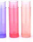 30 Pieces Multicolor Empty Lip Balm
