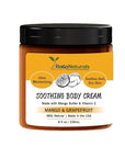 RaGaNaturals Mango Butter Hand & Body Cream for Dry Skin - All Natural, Tropical, Smell Good Moisturizer with Vitamin E and Avocado Oil - Non-Greasy, Vegan, Cruelty-Free Lotion for Women, Men - 8 Oz