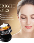 Firming eye cream, snake venom