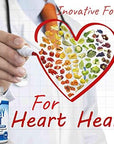 NutraPro Healthy Heart - Heart Health Supplements. Artery Cleanse & Protect. Supports Healthy Cholesterol and Triglyceride. GMP Certified