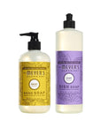 MRS. MEYER'S CLEAN DAY Variety Pack, 1 Mrs. Meyer's Liquid Dish Soap Lilac, 16 OZ, 1 Mrs. Meyer's Liquid Hand Soap, Daisy, 12.5 OZ, 1 CT