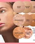 Jolie Baked Mineral Colour Tones Foundation - Ultra Beathable & Blendable Skin Perfecting Foundation (Simply Beige)