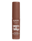 NYX PROFESSIONAL MAKEUP Smooth Whip Matte Lip Cream, Long Lasting, Moisturizing, Vegan Liquid Lipstick - Memory Foam (Cool Caramel)