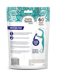 GuruNanda Fresh Floss Dental Picks - Non- Shred Thread with Angled Pick for Effective Plaque Removal - Dentist Recommened - Travel Friendly for Adults & Kids - 60 Pack