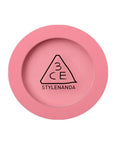 3CE Style Nanda Face Blush, Matte, Pink, Palette, 5g, 0.17oz (DELECTABLE)