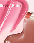 CATKIN Glossy Lip Balm Ultra Hydating Glow Lip Tinted Jelly Plumping Melting Balm Shea Butter Repair Soothing For Dry Lips 0.12 oz C09 ORCHID