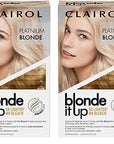 Clairol Blonde It Up Permanent Hair Dye, Platinum Blonde Hair Color, Pack of 2