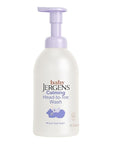 Jergens Baby Calming Head to Toe Foaming Wash, Baby Shampoo and Body Wash, Shampoo Tear Free, Kids Foaming Body Wash, 18 Fl Oz