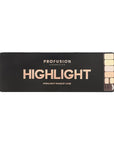 Profusion Cosmetics Highlight Makeup Case - 5.10z Clear