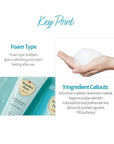 ETUDE Wonder Pore Cleanser 150g (5 fl. Oz) 21AD | Kbeauty | Deep Foam Cleanser for Sensitive Skin to Balance Sebum Level, Clean Dirt and Impurities in Pores | Ultra Mint Vinegar for a Fresh Finish