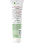 Garnier SkinActive Green Labs Hyalu-Melon Smoothing Milky Washable Cleanser with Hyaluronic Acid + Watermelon for Dehydrated Skin, Fine Lines, (Packaging May Vary), 4.4 FL Oz