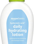 Amazon Basics Hyaluronic Acid Face Lotion, Hydrating, 3 Fluid Ounces (1-Pack), Perfect for Daily Use