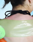 Aloe Wrap for Sunburn Relief – New Hydro-Gel After Sun Organic Aloe Skin Treatment for Long-Lasting Relief from Pain, Itching, and Peeling. Made in The USA with 100% certified organic Aloe