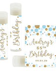 Andaz Press Personalized Milestone Birthday Party Glitter