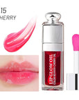 Hydrating Lip Glow Oil, Lip Oil Gloss Transparent Lip 2 OZ