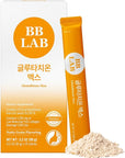 BB LAB Glutathione Max Powder Stick Supplement, Korea Glutathione, Low Molecular Fish Collagen for Woman, Vitamin C, Fast Absorption, Antioxidant, Anti-Aging