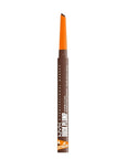 NYX PROFESSIONAL MAKEUP Duck Plump Plumping Lip Liner, Matte Pencil With Up To 10HR Wear, Syringe Sienna (Sienna Brown Lip Liner)