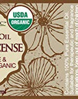 US Organic 100% Pure Frankincense Essential Oil, USDA Certified Organic, Steam Distilled, Boswellia serrata, Origin India, Use Topically or in Diffuser (15 ml, Value 2Pack)
