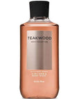 Bath and Body Works, Signature Collection Teakwood 2-in-1 Hair + Body Wash (10 oz)