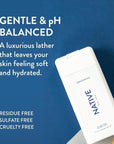 Native Body Wash for Men & Women, Seasonal | Sulfate, Paraben, and Dye Free, with Naturally Derived Clean Ingredients Leaving Skin Soft and Hydrating, Unscented 18 oz - 2 Pk