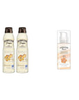 Hawaiian Tropic Weightless Hydration Clear Spray Sunscreen SPF 15 Twin Pack 6oz Each + Face Sunscreen Lotion SPF 30 Travel Size 1.7oz