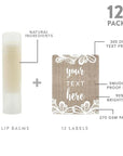 Andaz Press Personalized Lip Balm Party Lace,