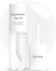 NOONI Korean Hydrating Lip Oil - Appleclear | Long-Lasting, Moisturizing, Plumping, Revitalizing for Dry Lips, Waterproof, No Peel Off, Hydrating, Nourishing Crystal Clear, 0.12 FL Oz