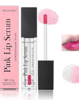 Color Changing Lip Gloss, Pink Magic Mood Lipstick Hydrating Lip Glow Oil Lip Tint Lip Inks Stain Lip Balm Not Greasy Transparent Plumping Lip Serum for Women Girls Lip Care Products