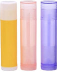 30 Pieces Multicolor Empty Lip Balm