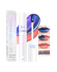 Matte Lip Gloss Peel Off Masque - Peel Off Lip Stain Tattoo, Peachy Rose Peel Off Lip Tint,Long Lasting Waterproof Transfer-proof Lip Mask Lip Stain Peel Off Lip Gloss,Stay Lip Makeup.01#