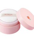 SKINFOOD Peach Cotton Multi Finish Powder 15g - Extract & Calamin Contained Sebum Control Silky Powder for Oily Skin, Stocking Stuffers, Sweet Peach Scent with Baby Skin