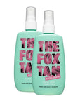 The Fox Tan Rapid Tanning Mist, Natural Tanning Accelerator For Darker & Faster Tans, Creates Flawless Tan Skin, Vegan & Cruelty Free, 120mL (2-pack)