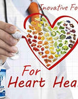 NutraPro Healthy Heart - Heart Health Supplements. Artery Cleanse & Protect. Supports Healthy Cholesterol and Triglyceride. GMP Certified