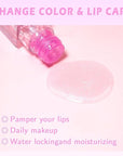 3 Pcs Color Changing Lip Oil, Long Lasting Lip