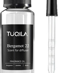 Hotel Bergamot Essential Oil - 120ML Waterless Scent Oil for Cold Air Diffusers, Luxury Aroma Fragrance Oils for Home, Spa & Office-Long Lasting Aromatic Oil for Waterless Diffusers