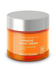 Andalou Natural Purple Carrot + C Luminous Night Cream, Purple Carrot Plus C Luminous, 1.7 Ounce