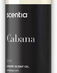 Scentia Hotel Diffuser Oil Inspired by 5-Star Hotel Scent - 20 mL 0.67 fl oz - Fragrance Oil Blend Botanical Jasmine, Bergamot & Fresh Marine Notes Aromatherapy Diffusers - Cabana, Thanksgiving Gift