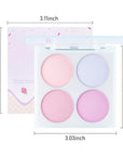 Face Blushes Quads, Matte Blush Makeup Palette, Light Pink Lavender Dark Pink and Mauve Cream Blushes Palette, Makeup for Older Women, Natural Pigmented Paleta de rubor 4 colores