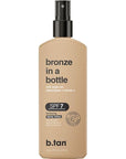 b.tan SPF 7 Sun Tanning Lotion Spray | Bronze In a Bottle - Outdoor Bronzing Spray Lotion, Packed with Argan Oil, Electrolytes, & Vitamin C, Vegan Friendly, Austrailian Brand, 8.45 Fl Oz