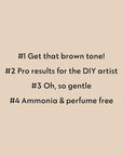 Four Reasons Takeaway Root Touch Up Hair Dye – Teddy Bear 6.0 – Demi-Permanent Color - Gray Coverage Root Hair Dye for Women –Vegan & Fragrance Free