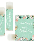 Andaz Press Personalized Milestone Birthday Party Garden