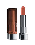 Maybelline Color Sensational Lipstick, Lip Makeup, Matte Finish, Hydrating Lipstick, Nude, Pink, Red, Plum Lip Color, Nude Nuance, 1 Count